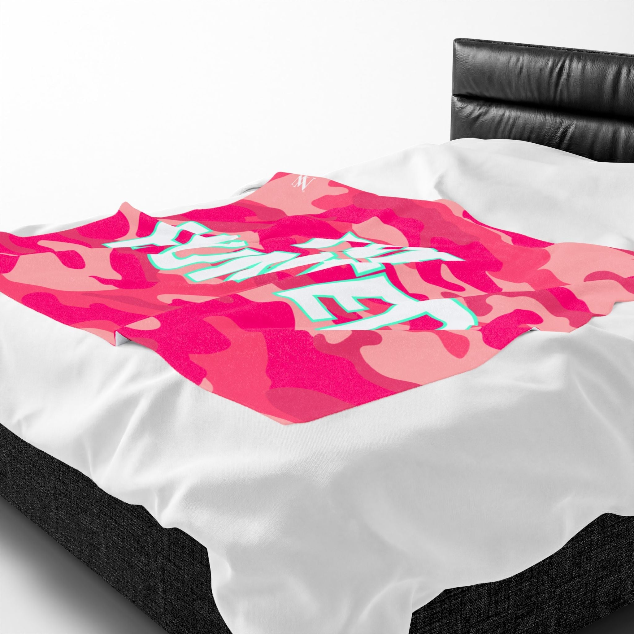 The Hunted Pink Camo Blanket