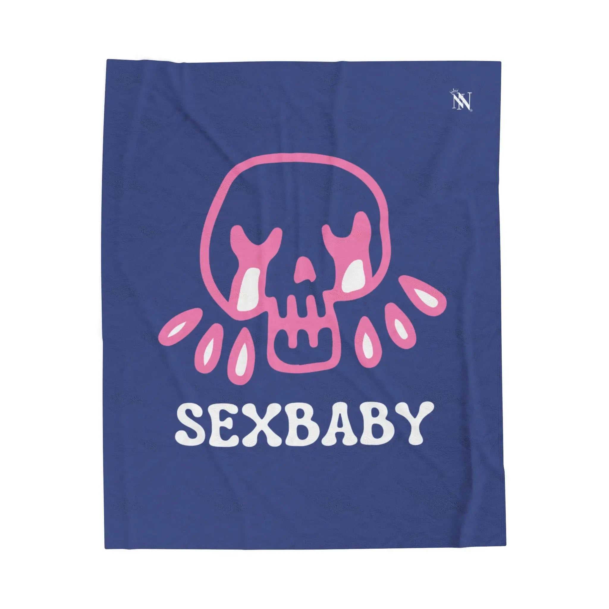 Sexbaby Crying Skull | Nectar Napkins Fun-Flirty Lovers’ Blankets