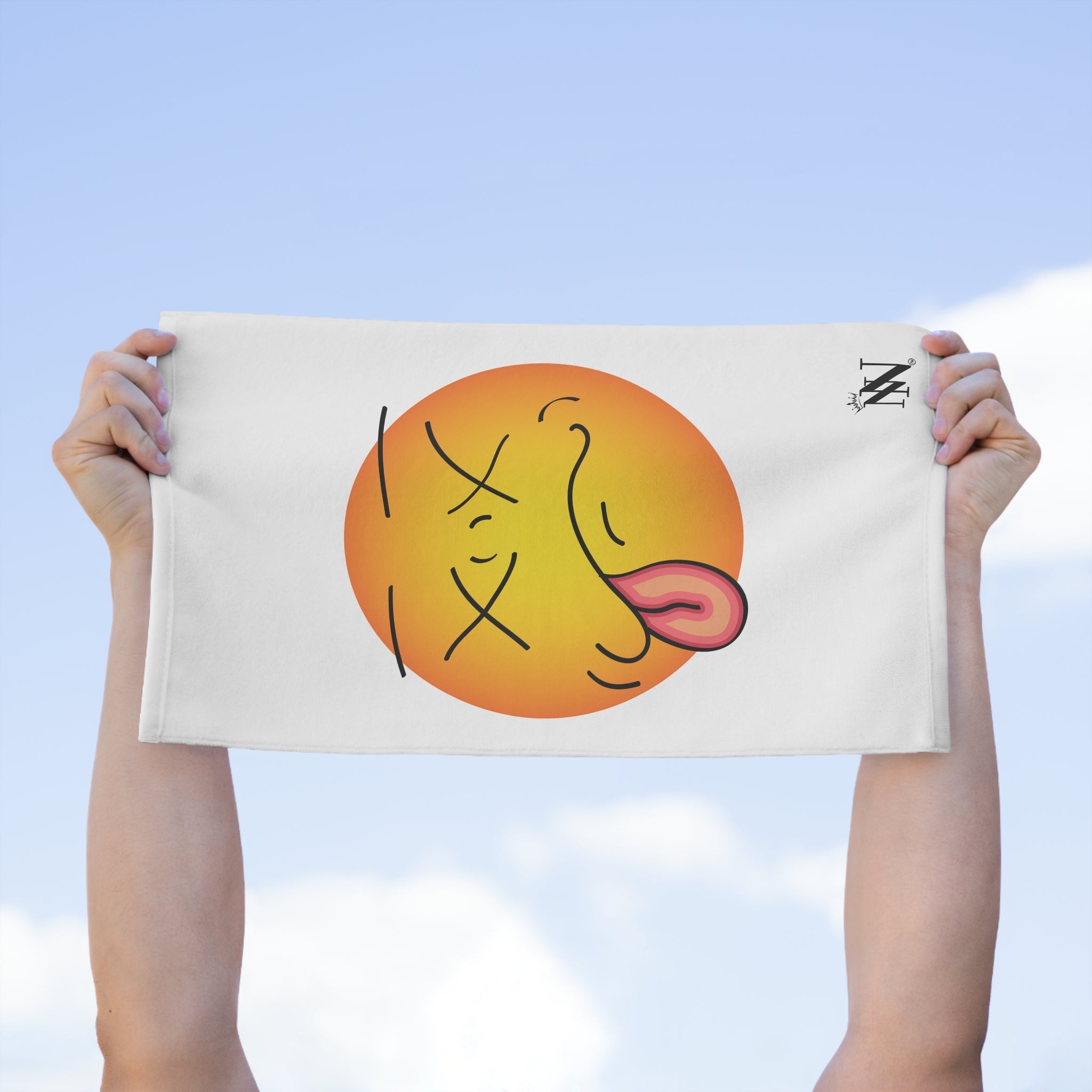 Knocked Out Emoji | Mix & Match Soft Fun-Flirty Lovers’ Towels