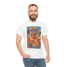 Party Boys Will Be Boys Graphic Series | Mix & Match Cotton Unisex Fun-Flirty Lovers’ T-Shirts