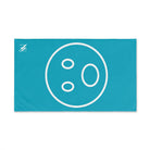 Surprised Emoji Teal | Mix & Match Classic Fun-Flirty Lovers’ Towels