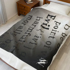 Evil | Mix & Match Velveteen Fun-Flirty Lovers’ Blankets