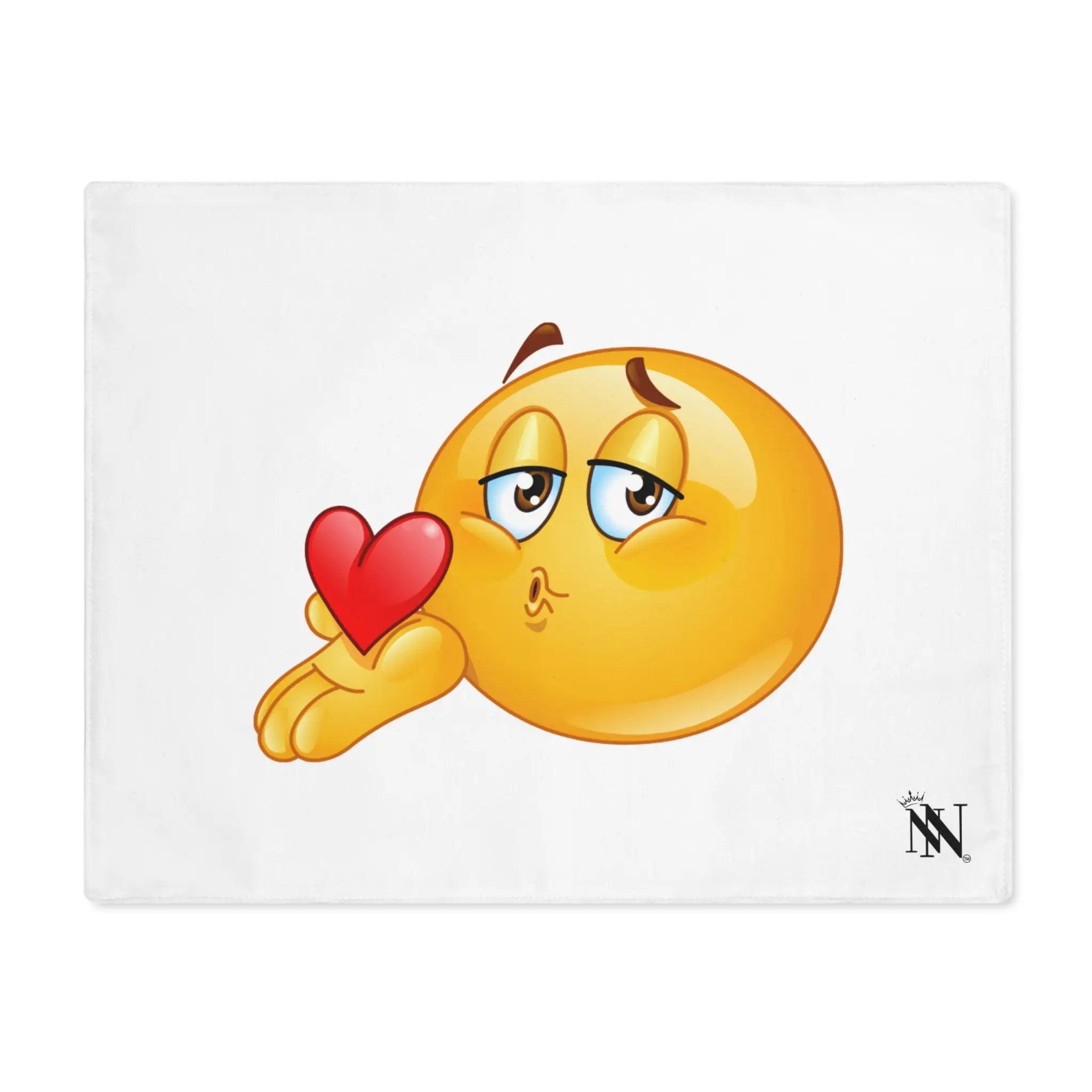 Blow Me a Kiss Emoji Sex Toy Mat