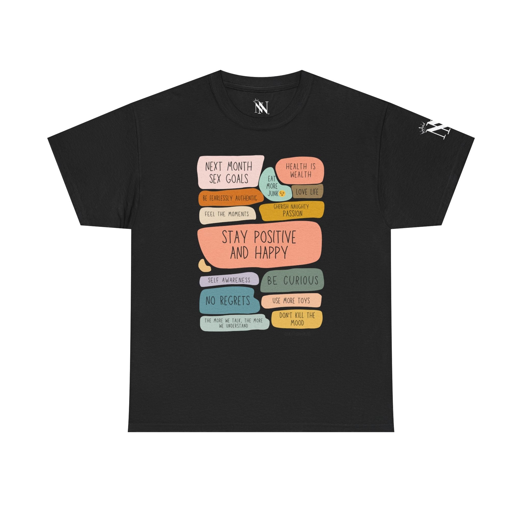 Sex Goals | Mix & Match 100% Cotton Unisex Fun-Flirty Lovers’ Tees