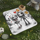 Even in Death | Mix Match Fun-Flirty Lovers’ Water-Resistant Blankets