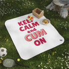 Keep Calm & Cum On | Mix Match Fun-Flirty Lovers’ Water-Resistant Blankets