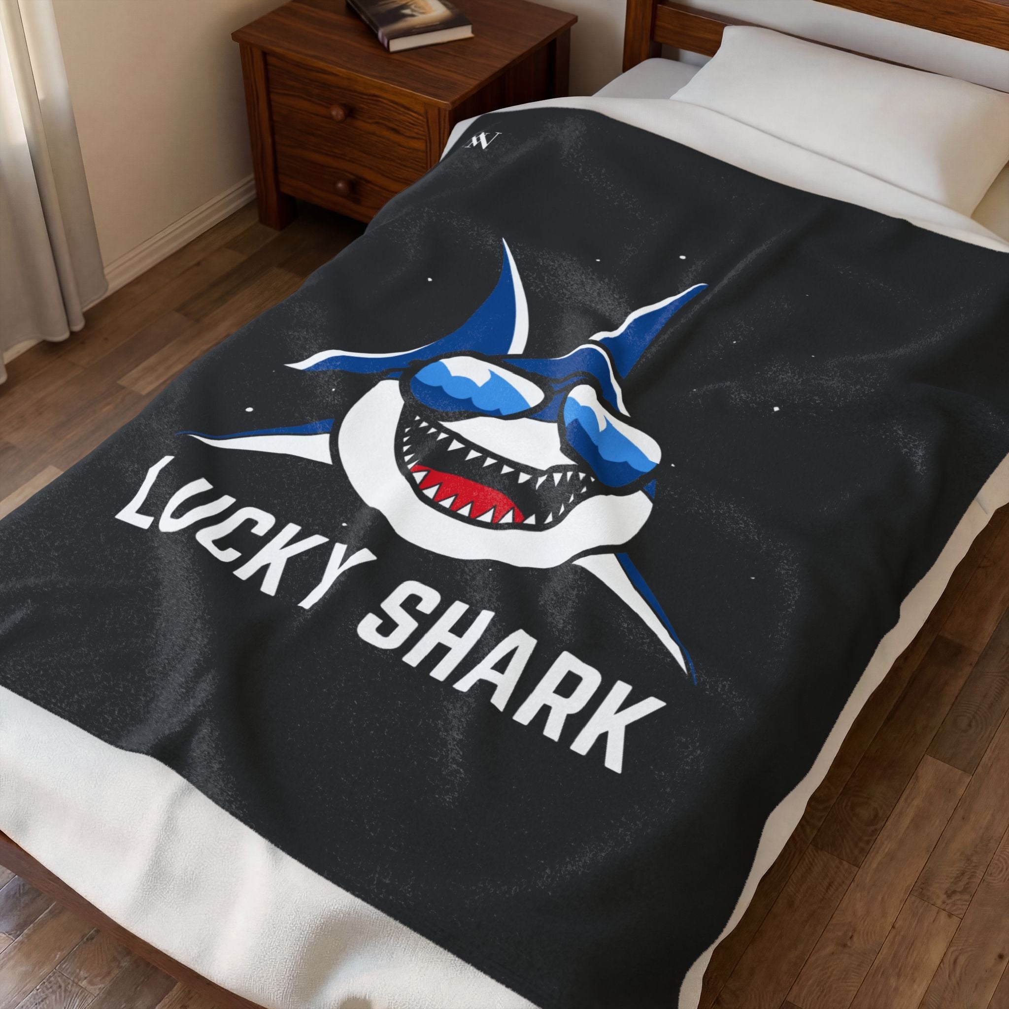 Lucky Shark | Mix & Match Soft Fun-Flirty Lovers’ Blankets