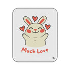 Much Love Bunny Travel-Friendly Water-Resistant Sex Blanket