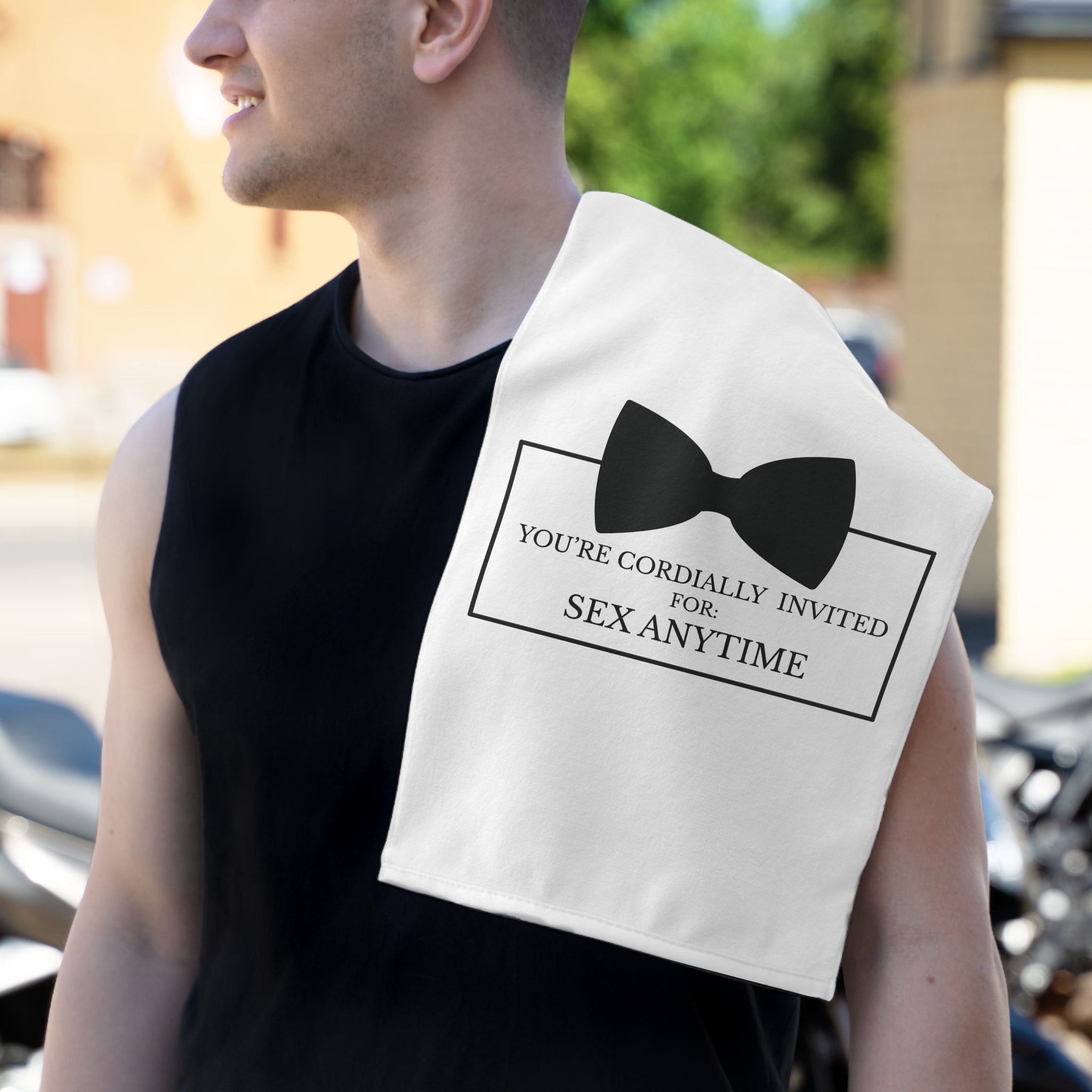 Cordially Invited Sex | Mix & Match Soft Fun-Flirty Lovers’ Towels