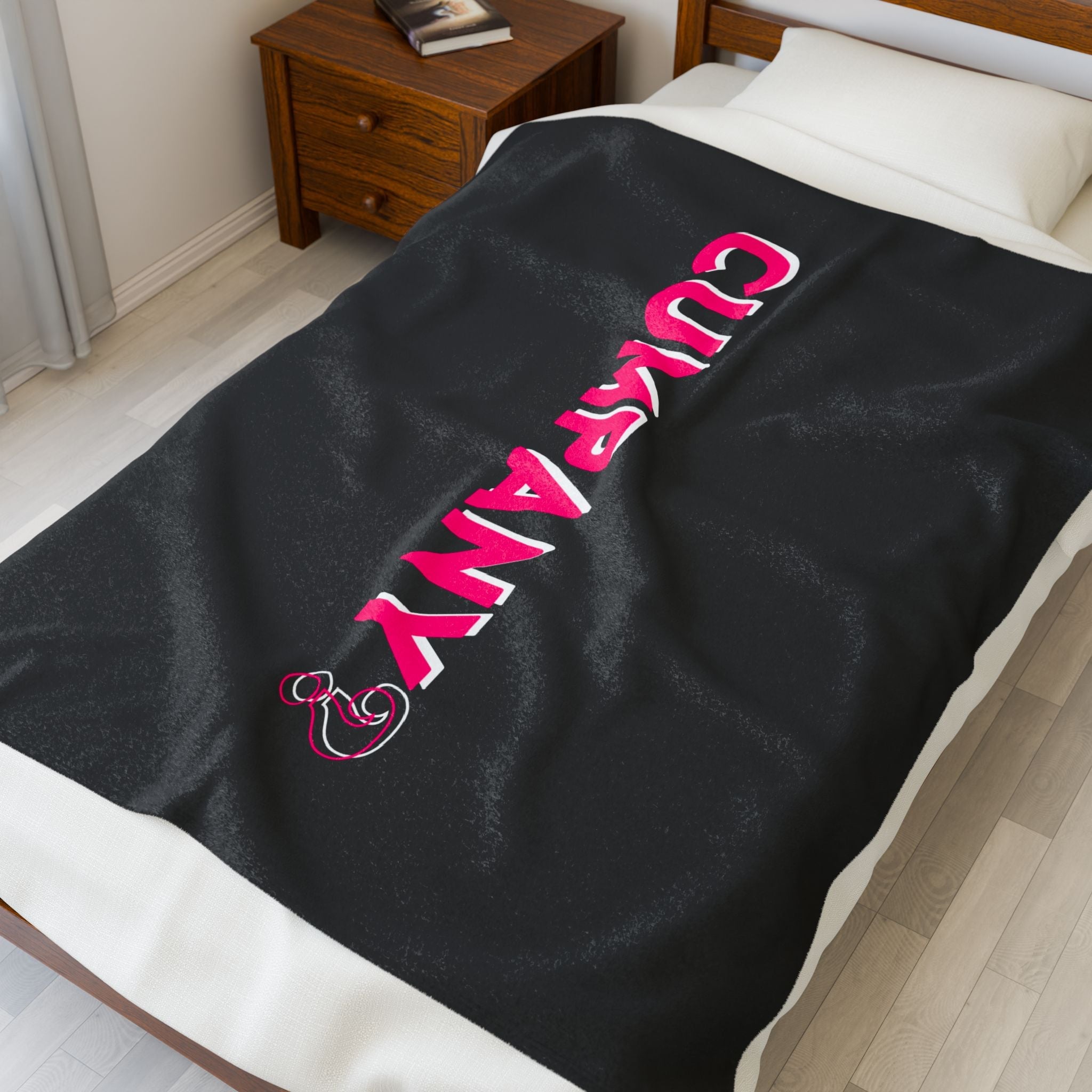 Cumpany? | Mix & Match Velveteen Fun-Flirty Lovers’ Blankets