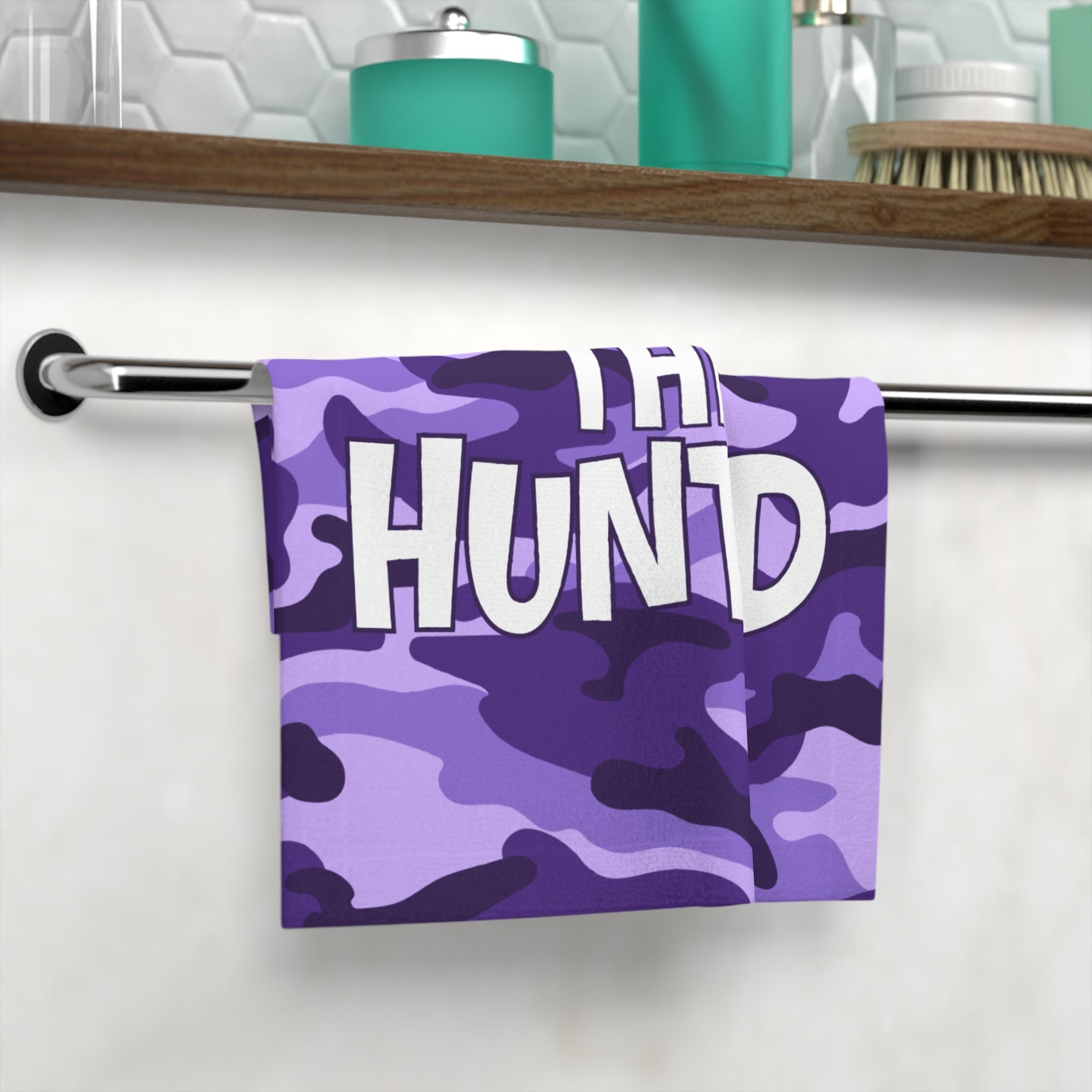 The Hunted Purple Camo Cum Rag