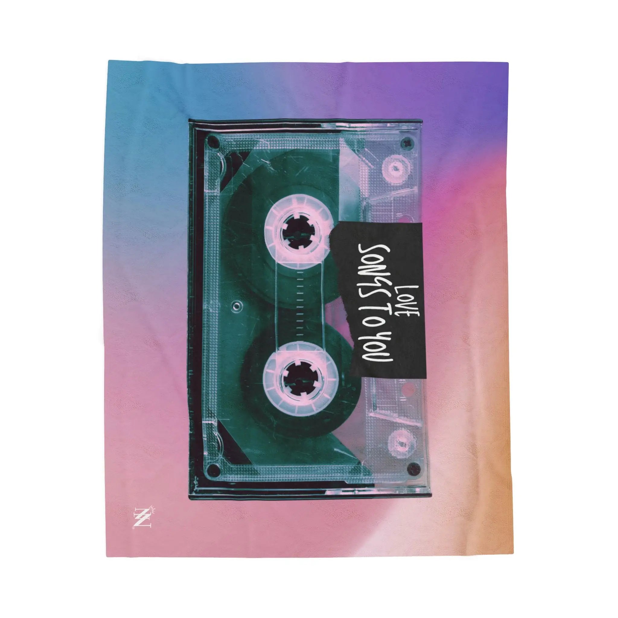 Love Songs to You Cassette Tape Blanket
