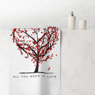 All You Need is Love Tree | Mix & Match XL Fun-Flirty Lovers’ Towels