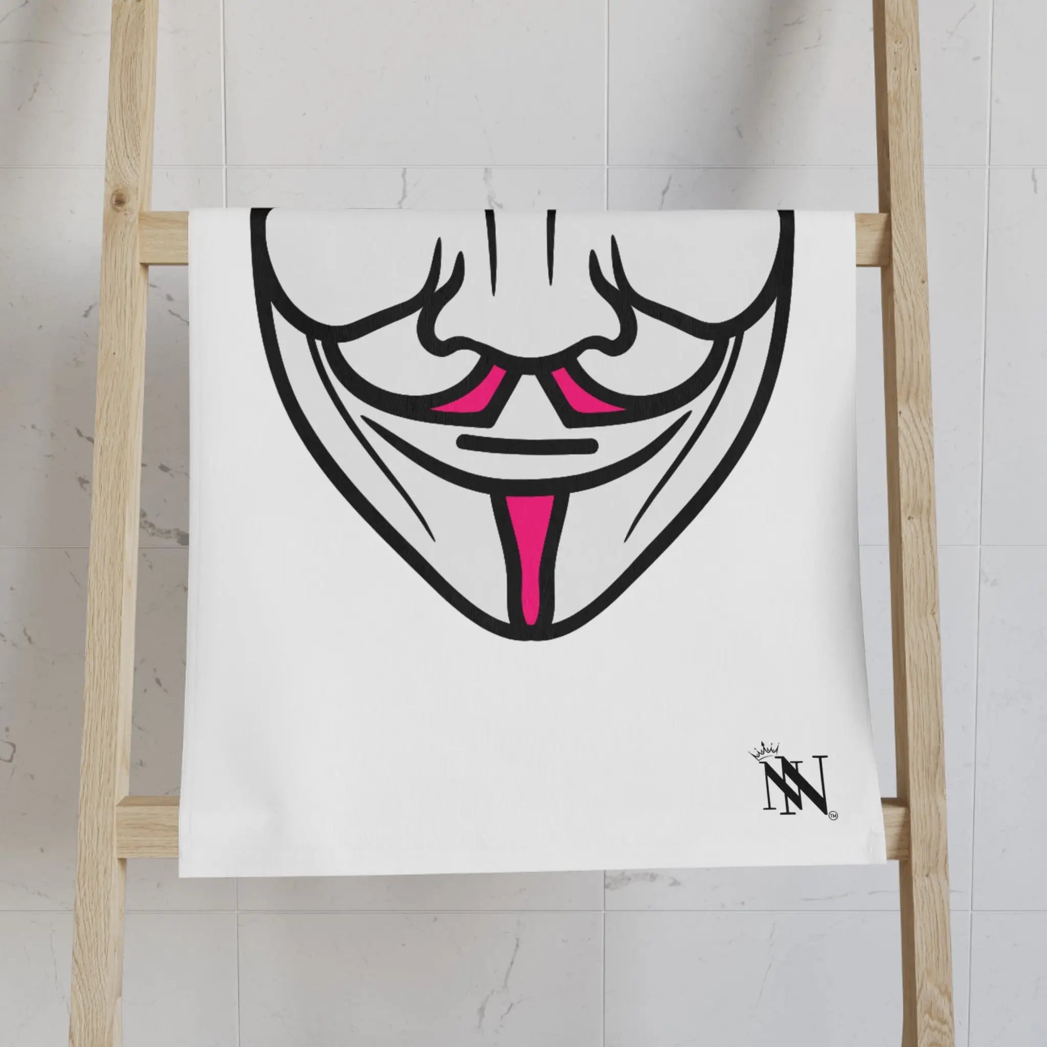 V for Vendetta Mask | Mix & Match Classic Fun-Flirty Lovers’ Towels