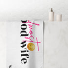 Almost a Good Wife Emoji | Mix & Match XL Fun-Flirty Lovers’ Towels