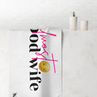 Almost a Good Wife Emoji | Mix & Match XL Fun-Flirty Lovers’ Towels