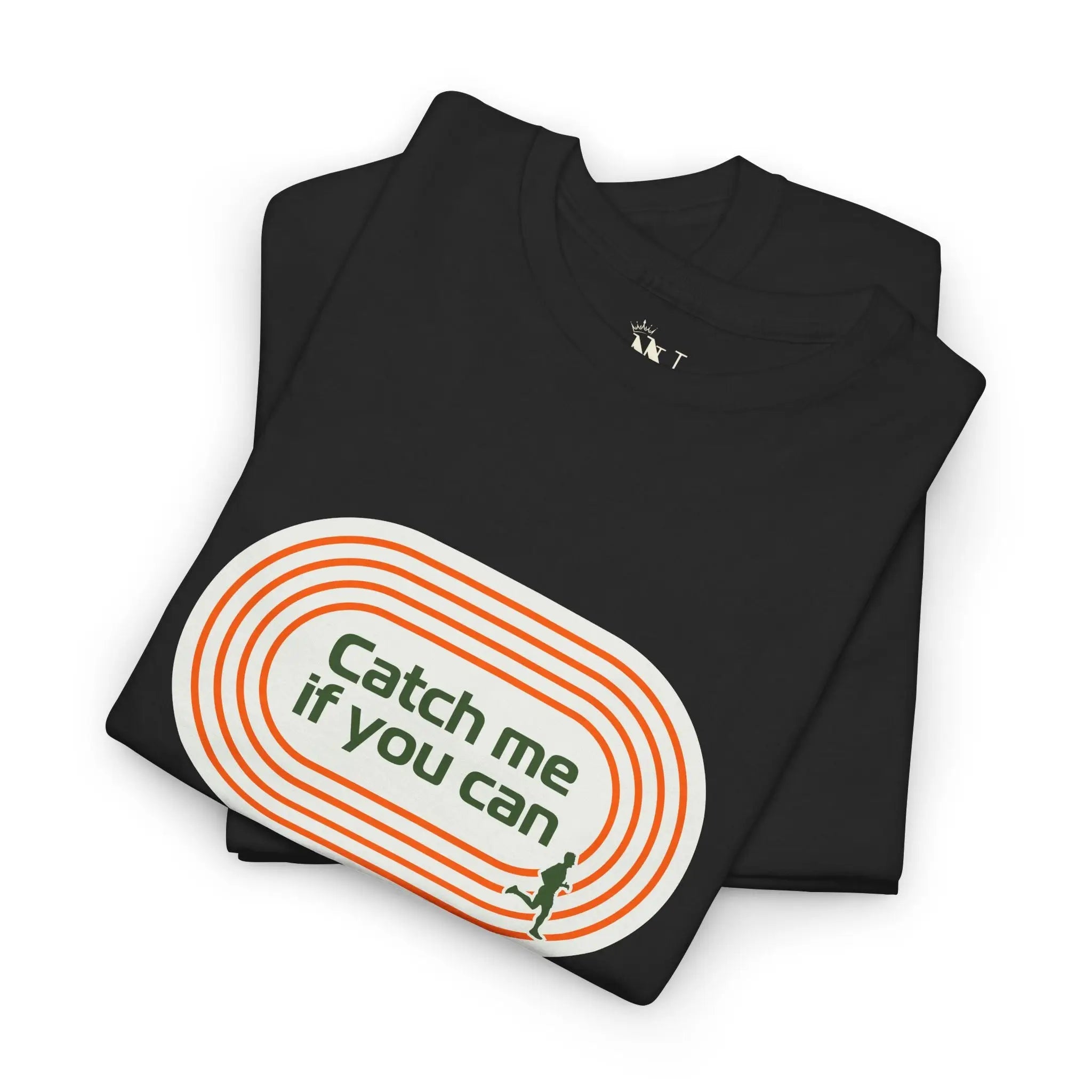 Catch Me If You Can Runner | Mix & Match Cotton Unisex Fun-Flirty Lovers’ T-Shirts