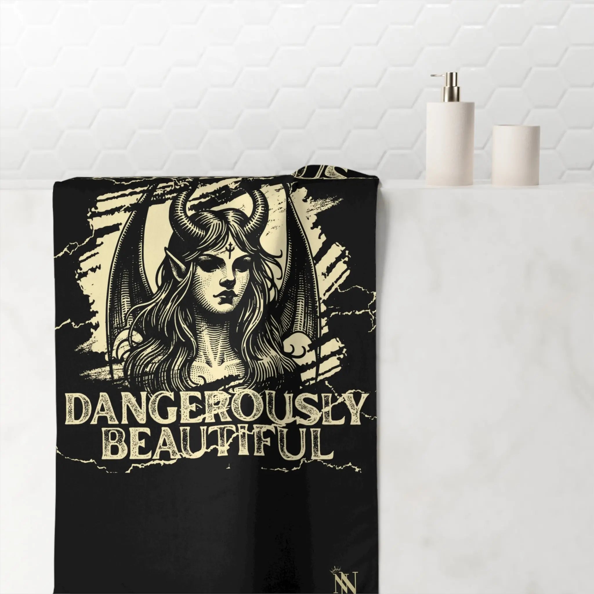 Beautifully Dangerous | Mix & Match XL Fun-Flirty Lovers’ Towels