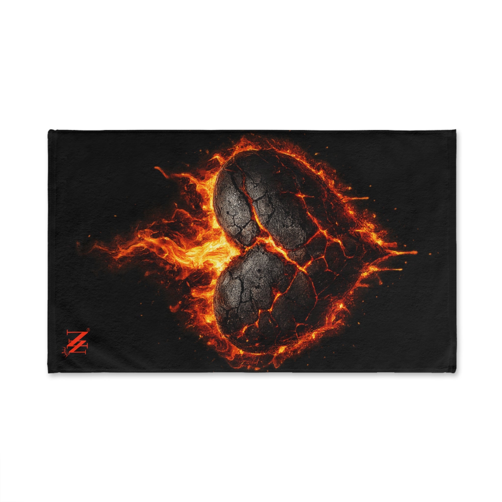 Burning Heart | Nectar Napkins Classic Fun-Flirty Lovers’ Towels