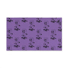 Black Love Notes Lavendar | Mix & Match Original Fun-Flirty Lovers’ Towels