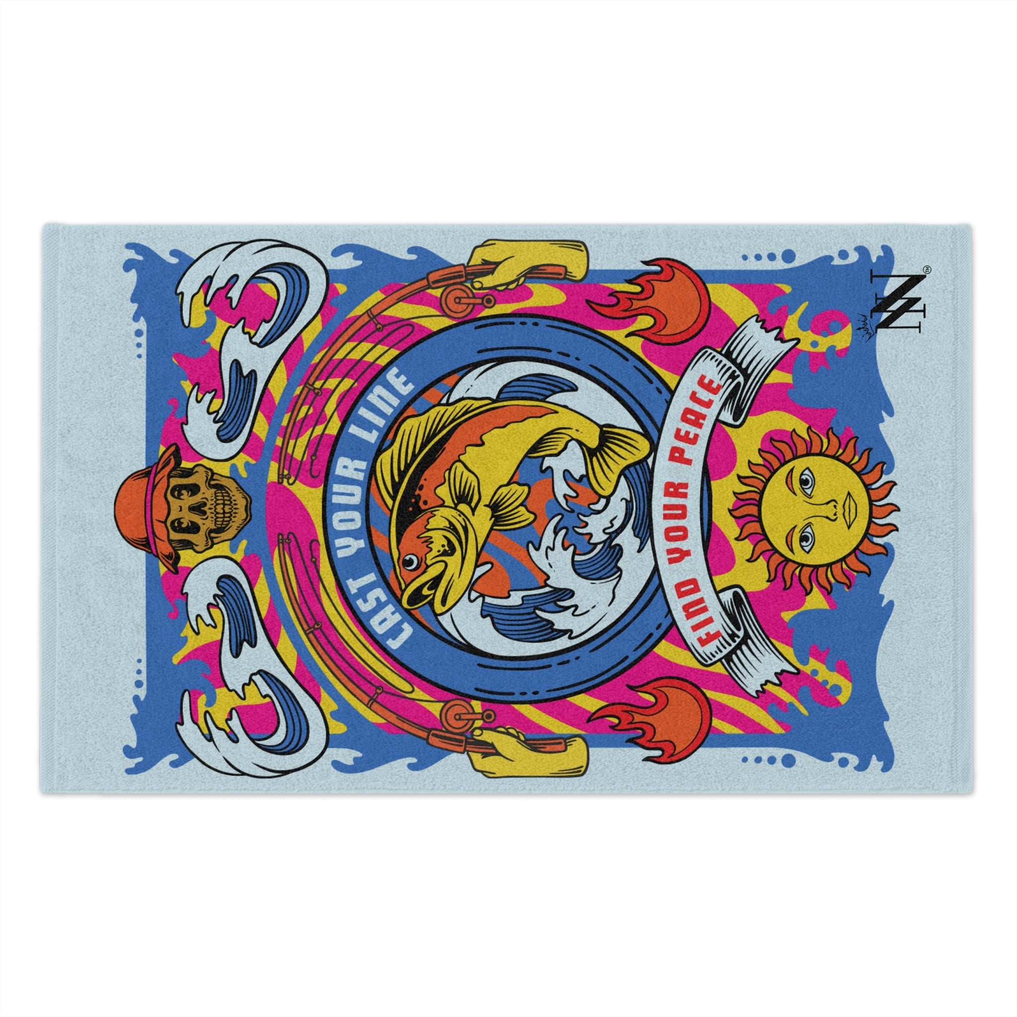 Cast Your Line Sex Towel