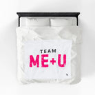 Team Me + U | Mix & Match Soft Fun-Flirty Lovers’ Blankets