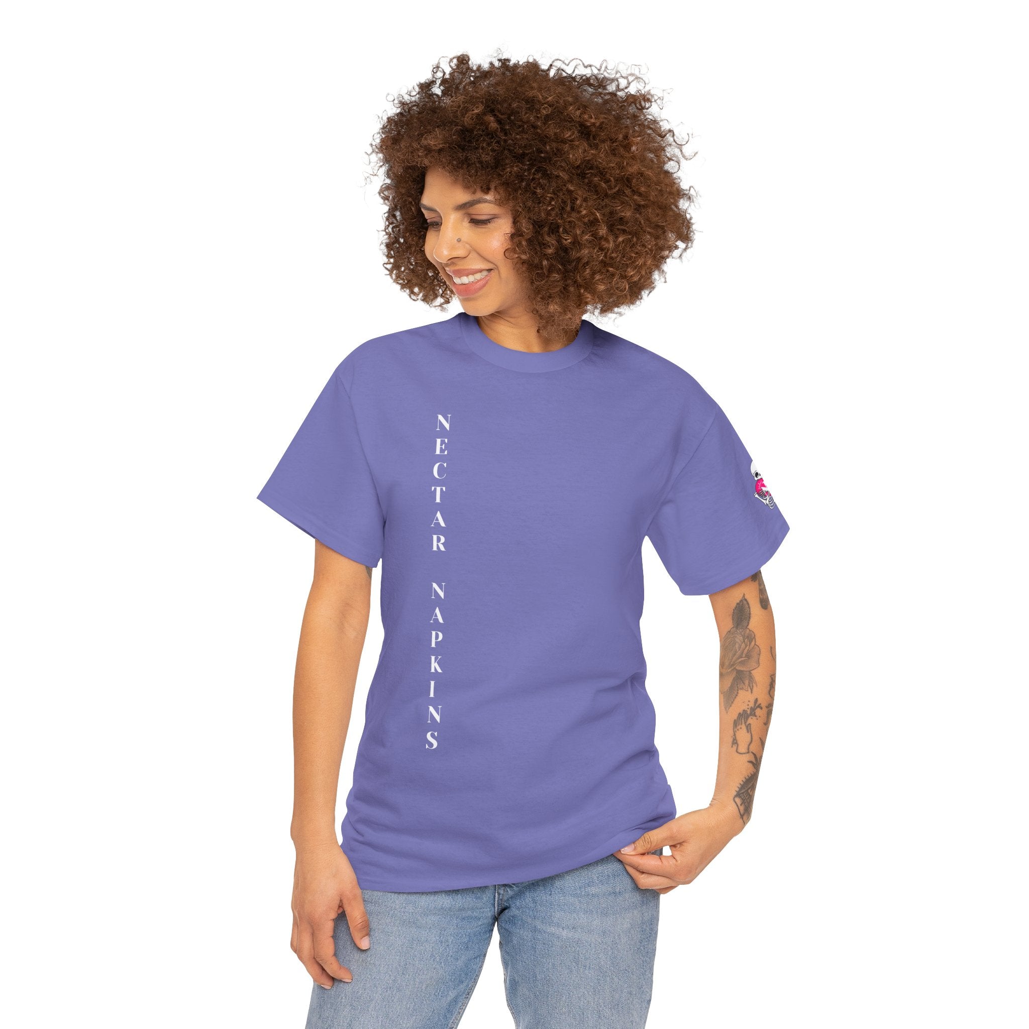 Nectar Napkins Brand Purple | Fun-Flirty Lovers’ T-Shirts