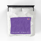 Nectar Napkins Brand Light Purple Love Blanket