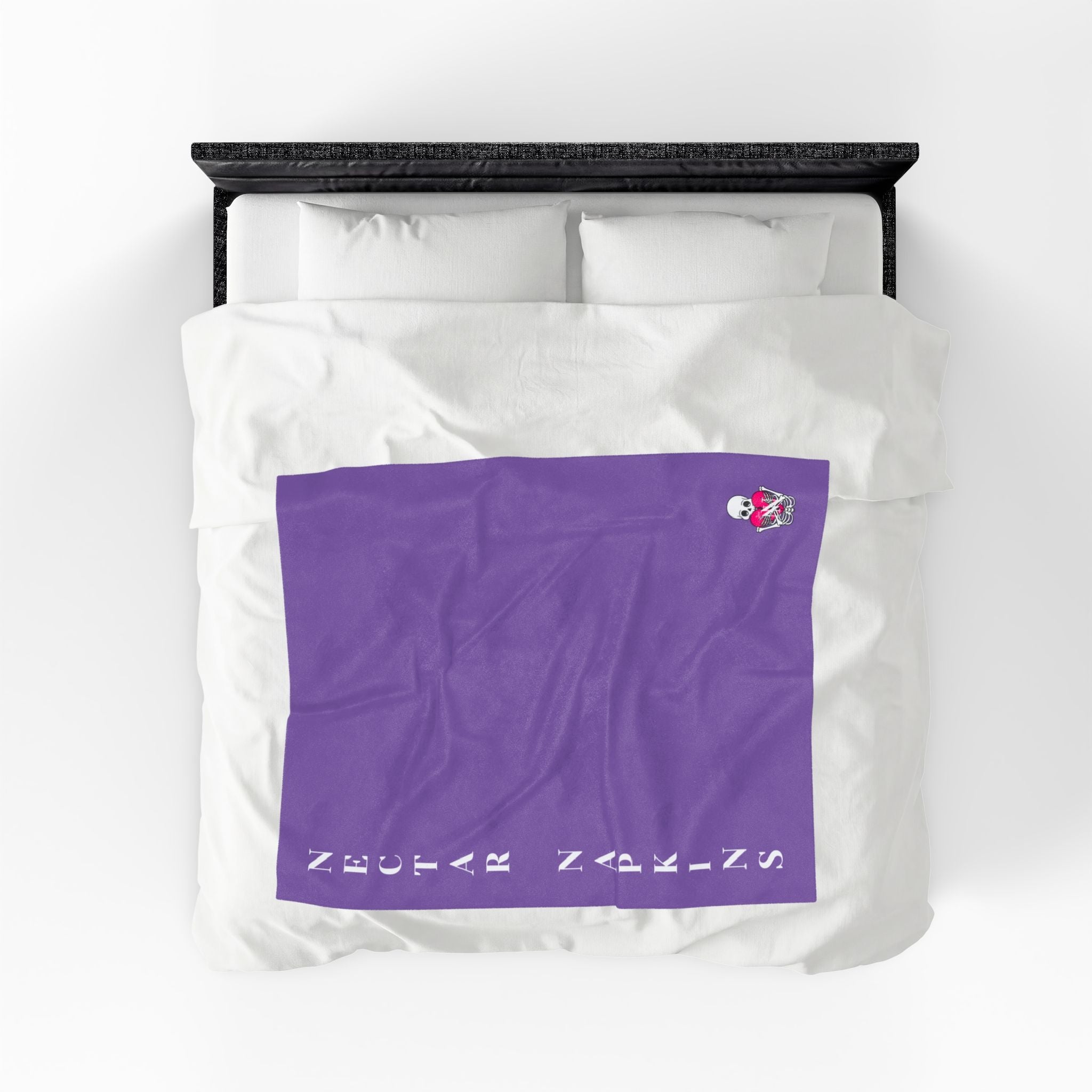 Nectar Napkins Brand Light Purple Love Blanket