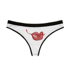 With A Smile Sex Gifts Humor Naughty Women’s Thong