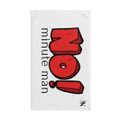 No! Minute Man | Mix & Match Original Fun-Flirty Lovers’ Towels