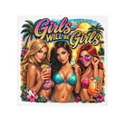 Three Girls Will Be Girls Graphic Series Cum Rag
