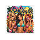 Three Girls Will Be Girls Graphic Series | Mix & Match Lils’ Fun-Flirty Lovers’ Towels