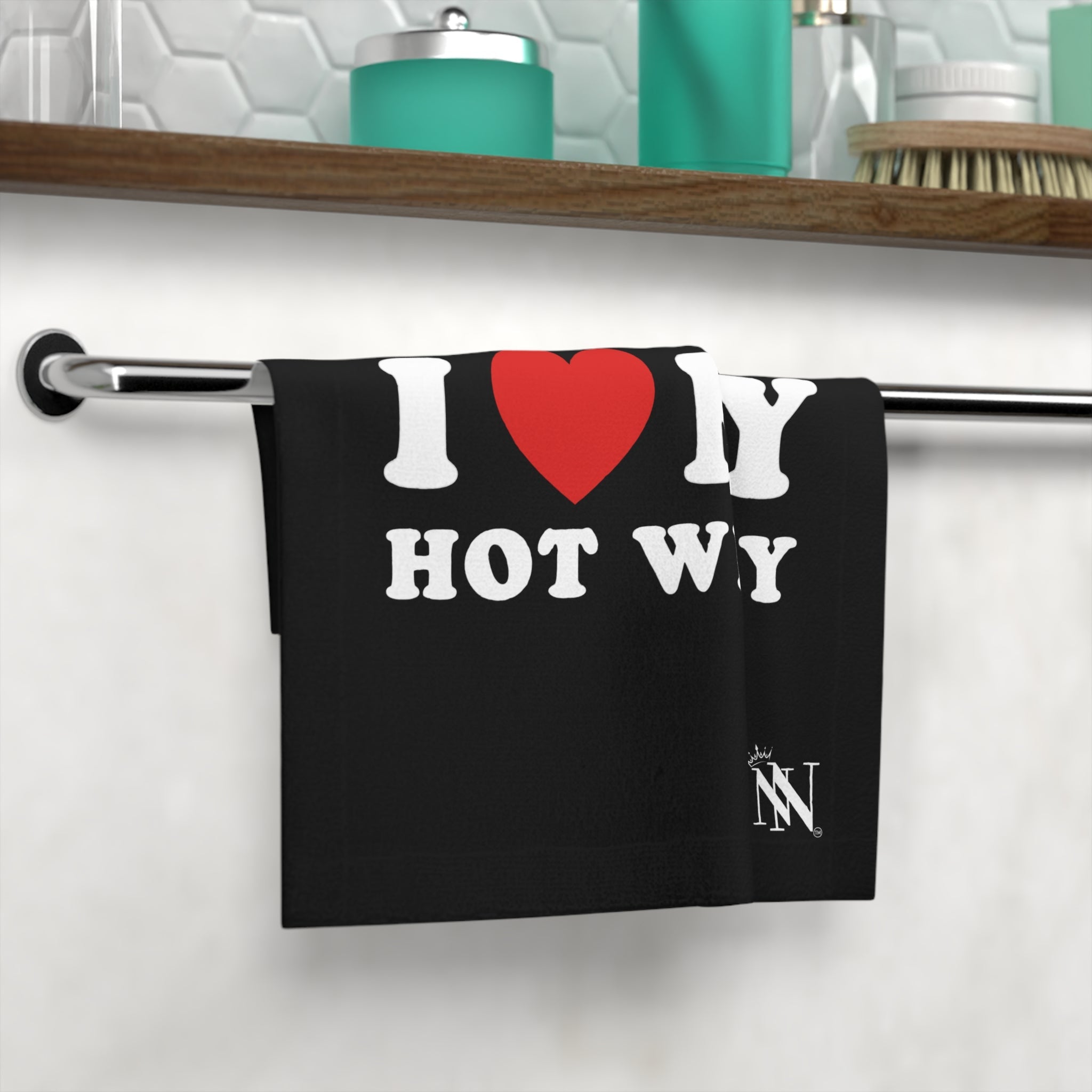 I Love My Hot Wifey | Mix & Match Lils’ Fun-Flirty Lovers’ Towels
