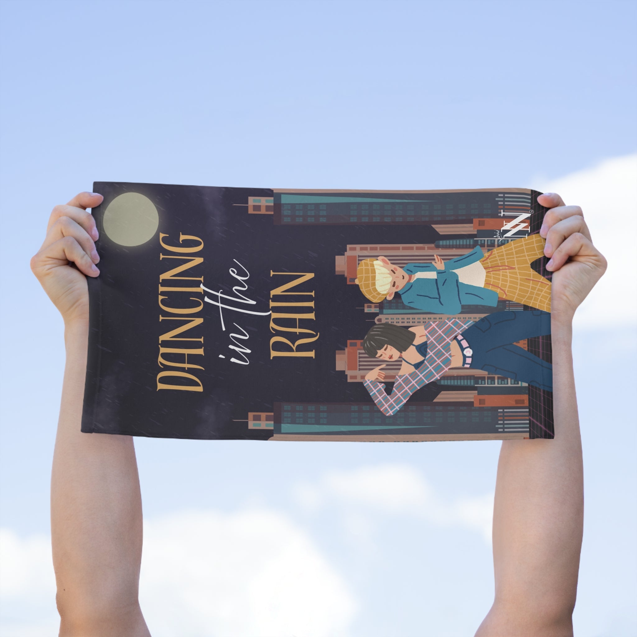 Dancing in the Rain | Mix & Match Soft Fun-Flirty Lovers’ Towels
