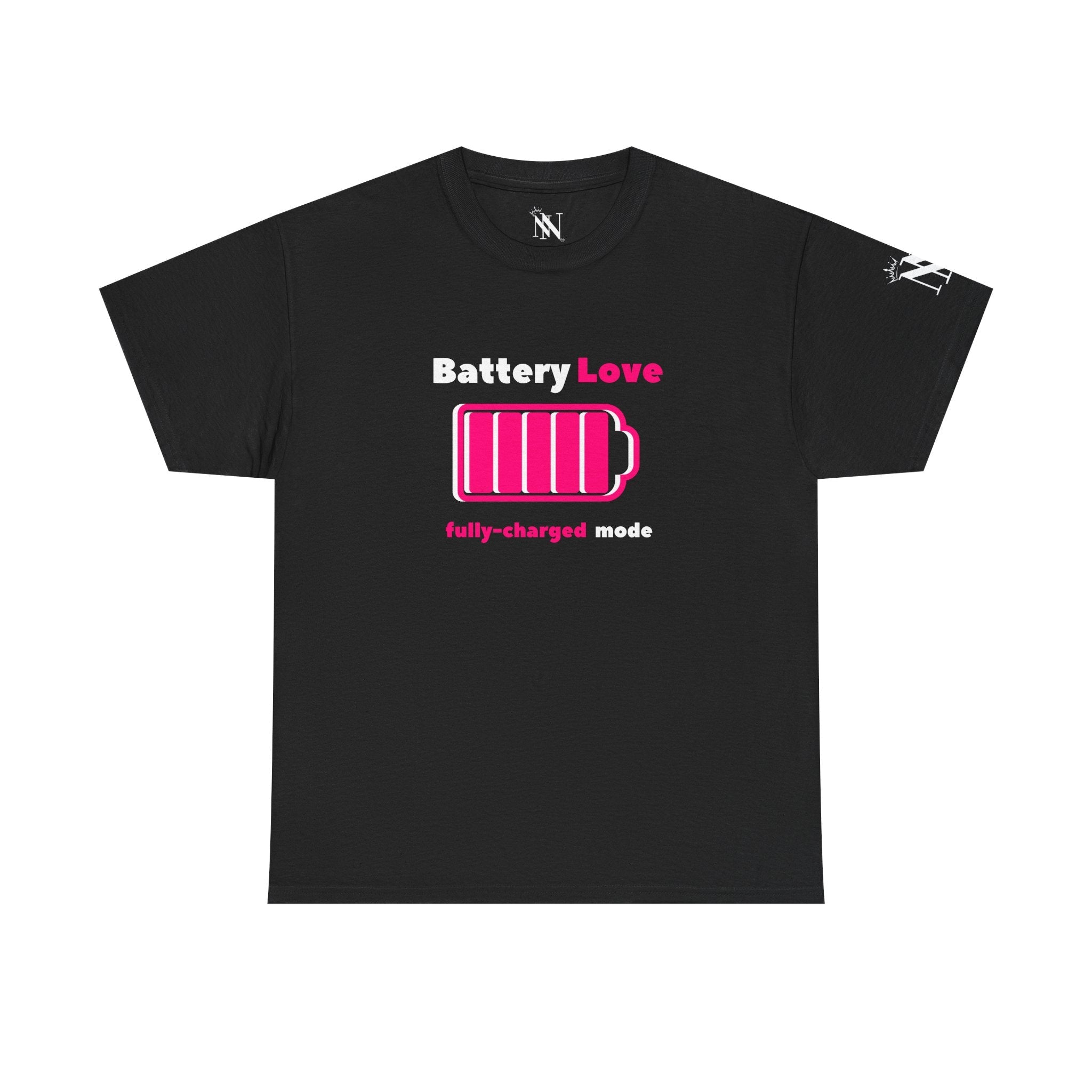 Battery Love | Mix & Match Cotton Unisex Fun-Flirty Lovers’ T-Shirts