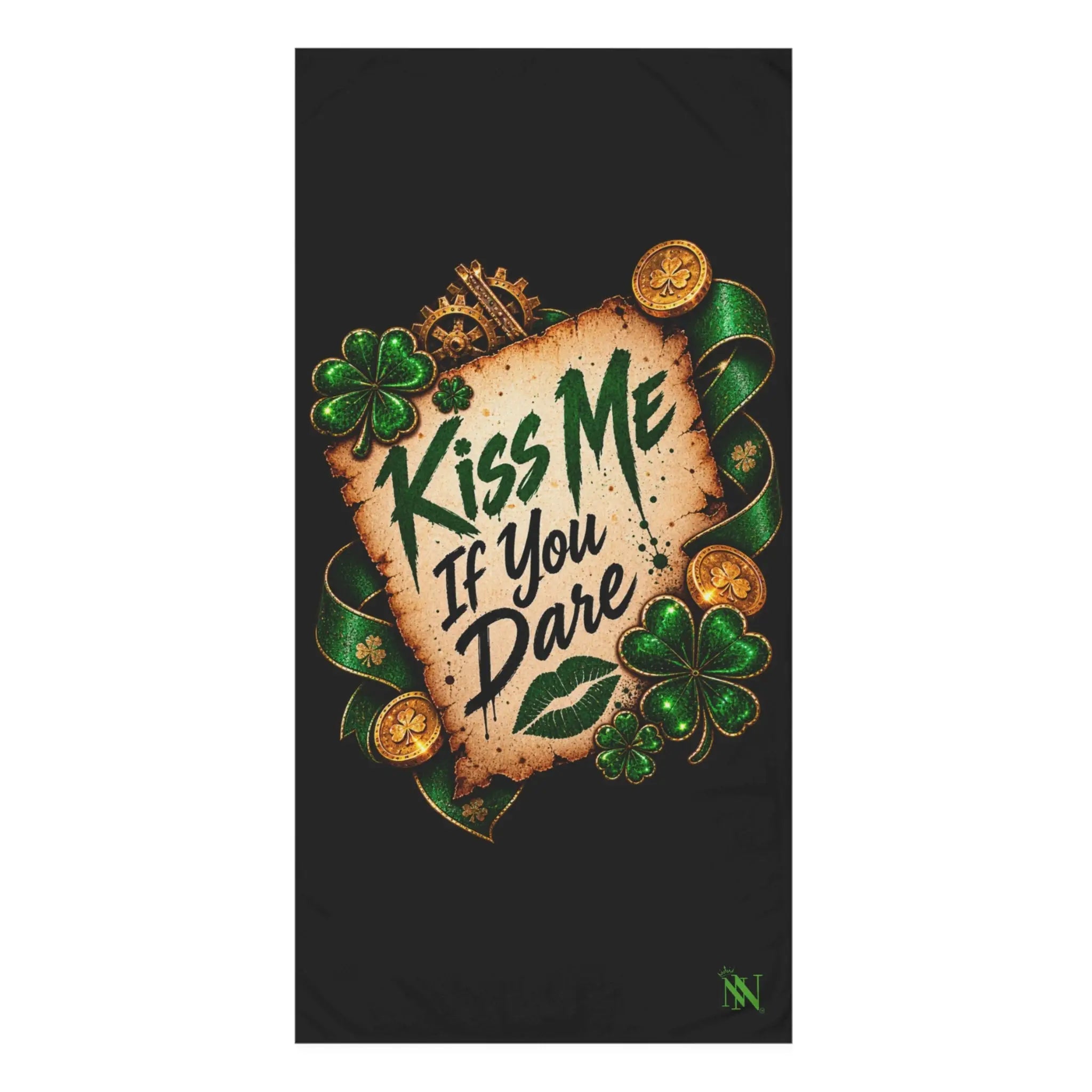 Kiss Me If You Dare Irish Love XL Sex Towel