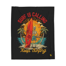 Keep Surfing Skeleton Beach | Mix & Match Soft Fun-Flirty Lovers’ Blankets