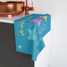 It’s Okay to Feel Your Feelings Turquoise | Mix & Match Original Fun-Flirty Lovers’ Towels