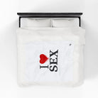 I Love Dripping Sex | Mix & Match Velveteen Fun-Flirty Lovers’ Blankets