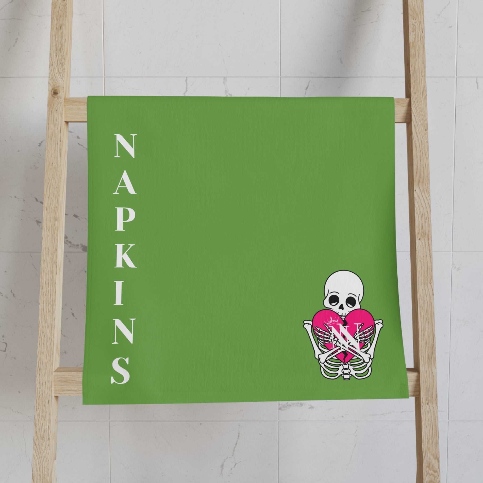 Nectar Napkins Brand Lime Green Cum Towel