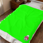 Nectar Napkins Brand Neon Green Love Blanket