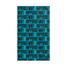 What Happened? Patterned Teal | Nectar Napkins Classic Fun-Flirty Lovers’ Towels