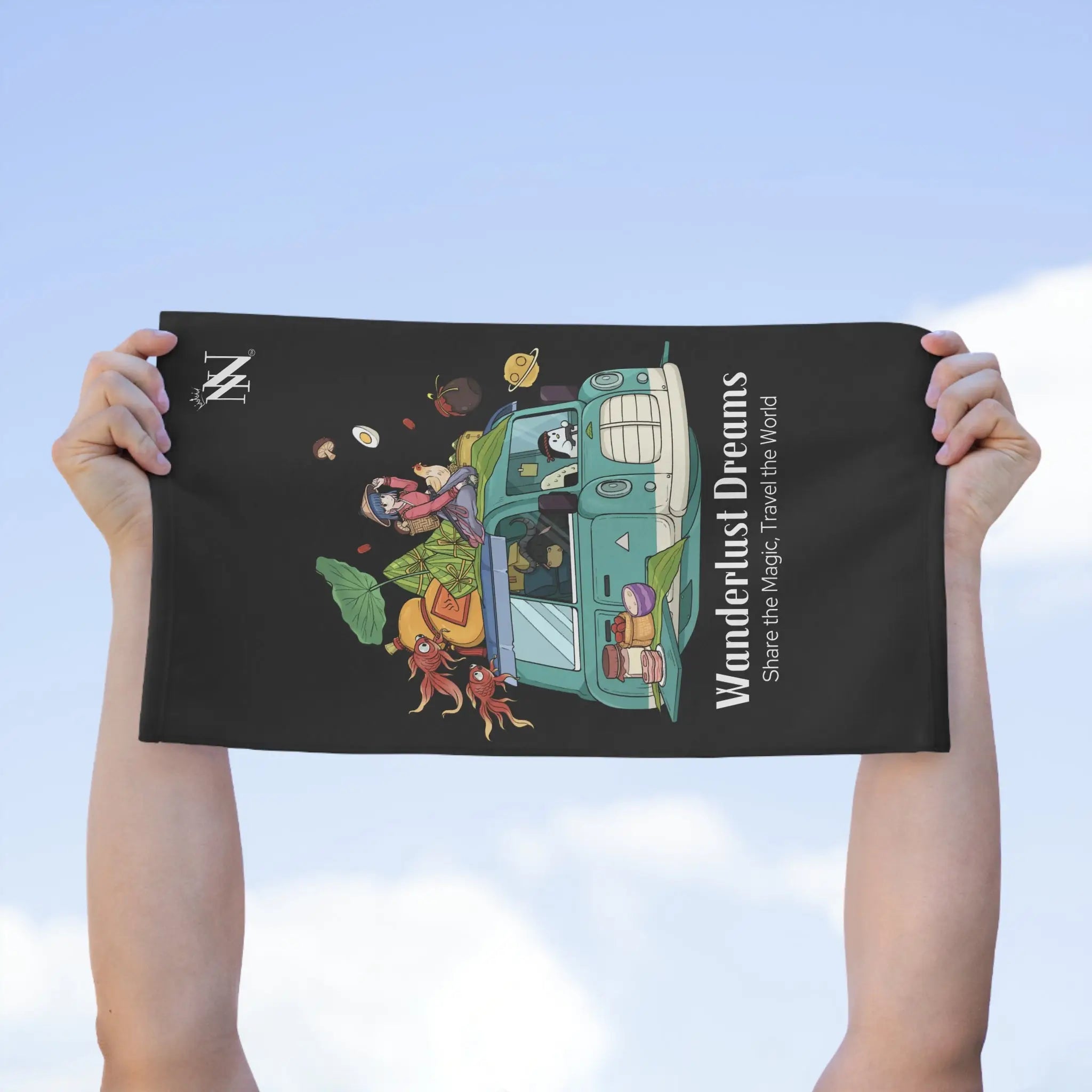 Wanderlust Dreams | Mix & Match Soft Fun-Flirty Lovers’ Towels