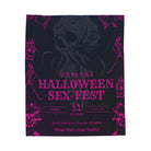 Join Us Halloween Sex-Fest | Mix & Match Soft Fun-Flirty Lovers’ Blankets