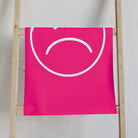 Sad Emoji Signature Pink Cum Towel