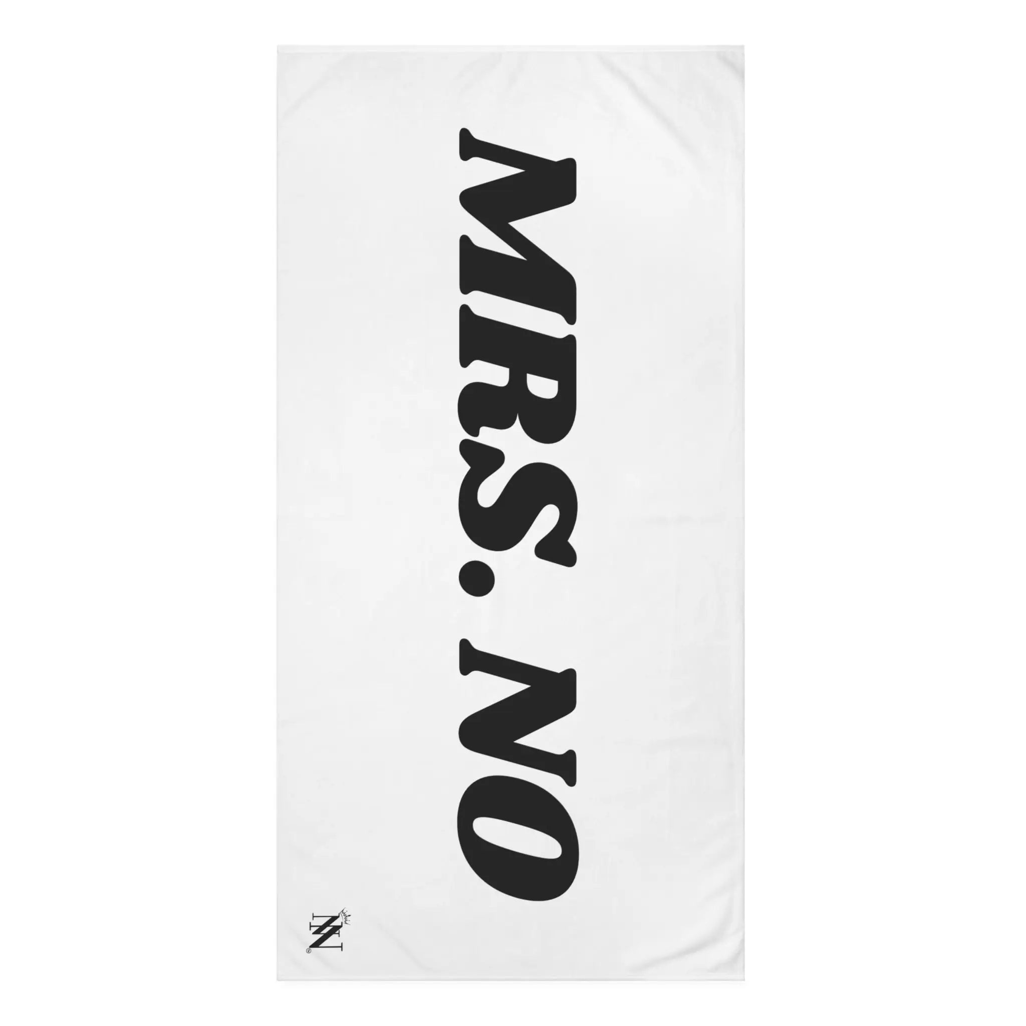 Mrs. No | Mix & Match XL Fun-Flirty Lovers’ Towels