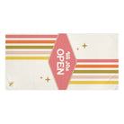 We Are Open Retro Extra Large Towel