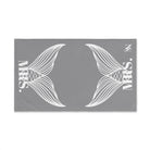 Mrs. Mrs. Mermaid Shareable Sides Grey Cum Towel
