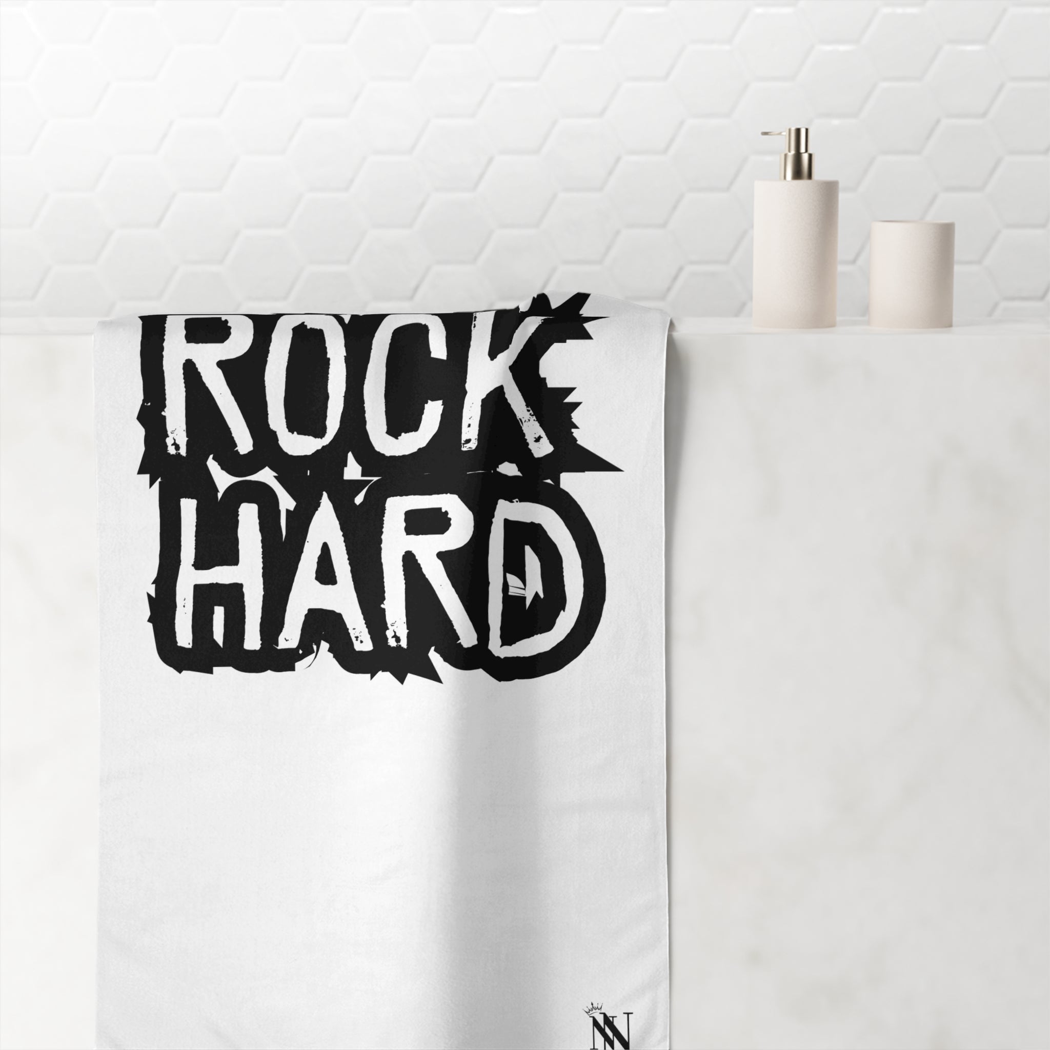 Rock Hard | Mix & Match Naughty XL Fun-Flirty Lovers’ Towels